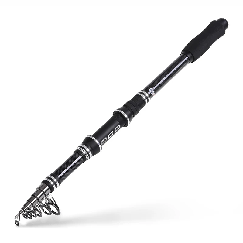 

1.8m ~ 3.0meters Portable Carbon Fiber Ultralight Travel Telescopic Fishing Rod