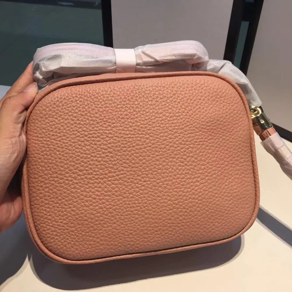 

2020 the new style fahsion and simple genuine cow leather women one shoulder bag crossbody bag 5 color 21 cm mini bag