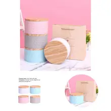 

Candy Can Delicate Portable Tightly Sealed Rhombic Pattern Refillable Empty Snack Case for Shop Candy Box Cookie Tin