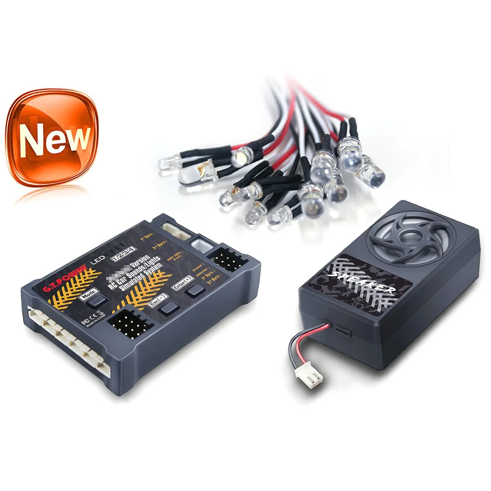 

G.T.POWER E32 RC Car BT Version Sound Light Simulated System for Road Grader Climbing Car SUV Truck RC Car