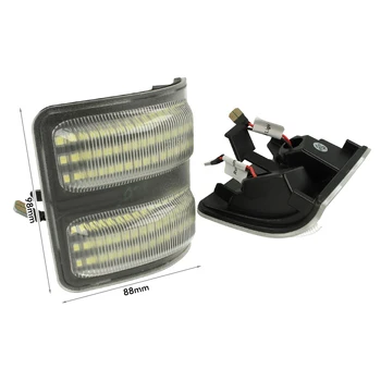 

CARALL LN3232 Kit arrow Side Led Side Marker dynamic transparent lens Ford F-250 F250 F350 F450 F550 2008-2016 OEM 14