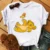 Disney The Lion King Simba T-shirt Cartoon Adult Summer Short Sleeve Girl T-shirt Pure Cotton Fashion Print T-shirt