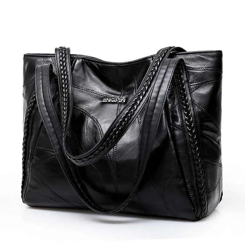  Leather Women Shoulder Bags Large Capacity Bag Hobo Women Handbag Fashion Designer Crossbody Vintag - 32957355307
