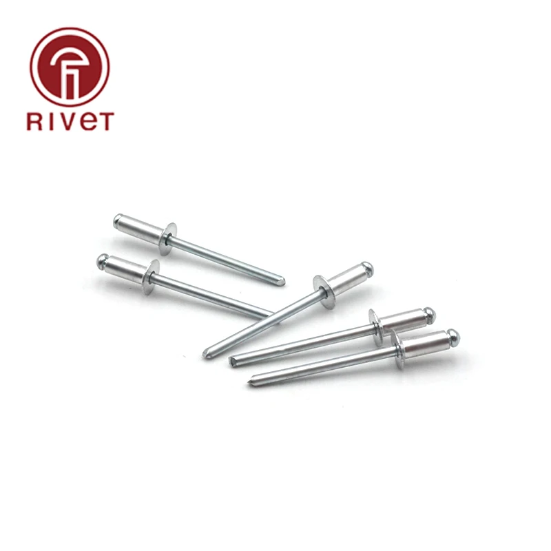 

DIN EN ISO 15978 20 Pcs M4.8 /M5 Aluminum And Iron Countersunk Head Multi-Size High-Quality Rivets Blind Rivets