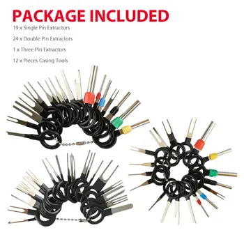 

56PCS set Car Terminal Removal Tool Connector Release Pin High quality