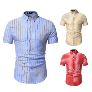 

Men brand new personalized fashion business casual short sleeved beach holiday Hawaii shirt men shirt harujuku mens dress shirts