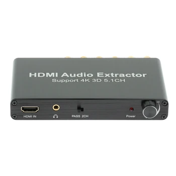 

5.1CH HDMI Audio Extractor Decoder Coaxial RCA AC3/DST Analog Converter