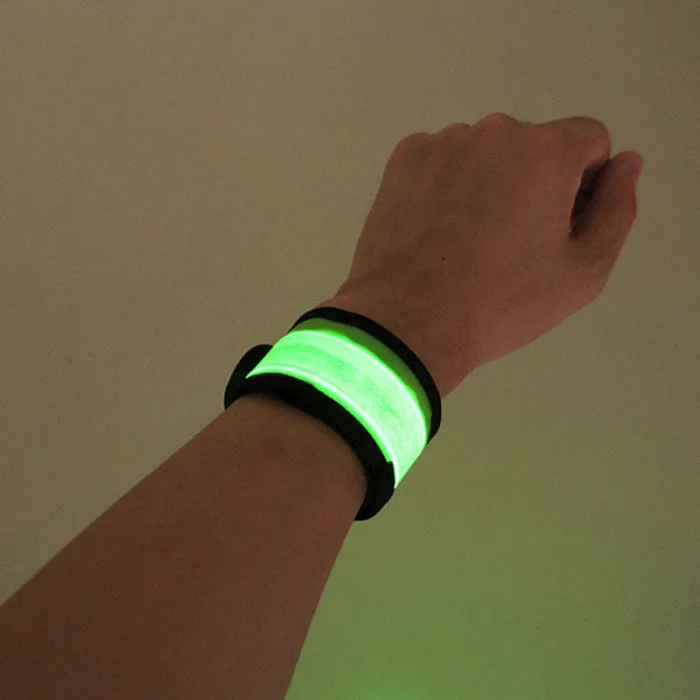 LED Light Strap Bracelets Wristband Outdoor Luminous Running Wrist Strap for Night Sports Running Riding Glow Safety Lamp XR-Hot