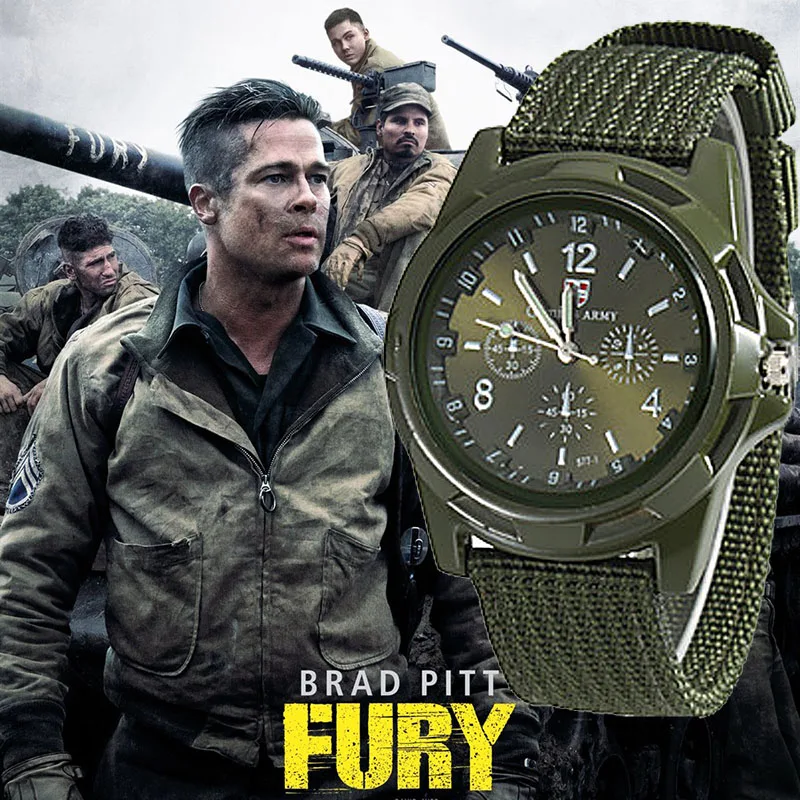2020 Men Nylon band Military watch Gemius Army High Quality Quartz Movement sports Casual wristwatches | Наручные часы