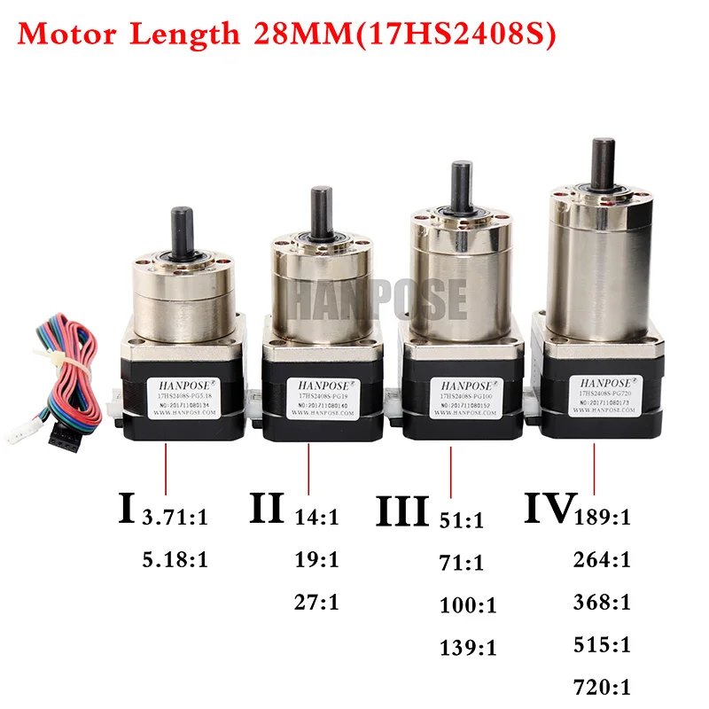 nema17 motor de passo para impressora 3d engrenagem 01