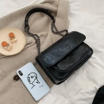 

Hobo Bag Bag Women Bag 2020 New Style Sewing Thread Fashion Chain Shoulder/Crossbody Bag