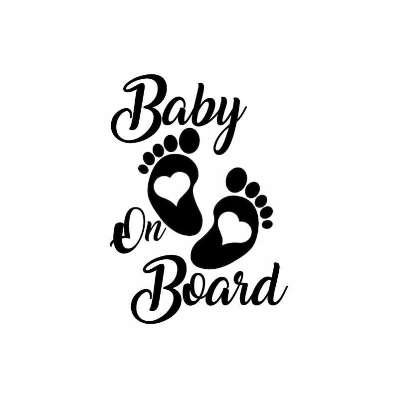 

Car Sticker Baby on Board Funny Vinyl Hobby Auto Motorcycles Exterior Accessories Decal,12.7cm*17.8cm