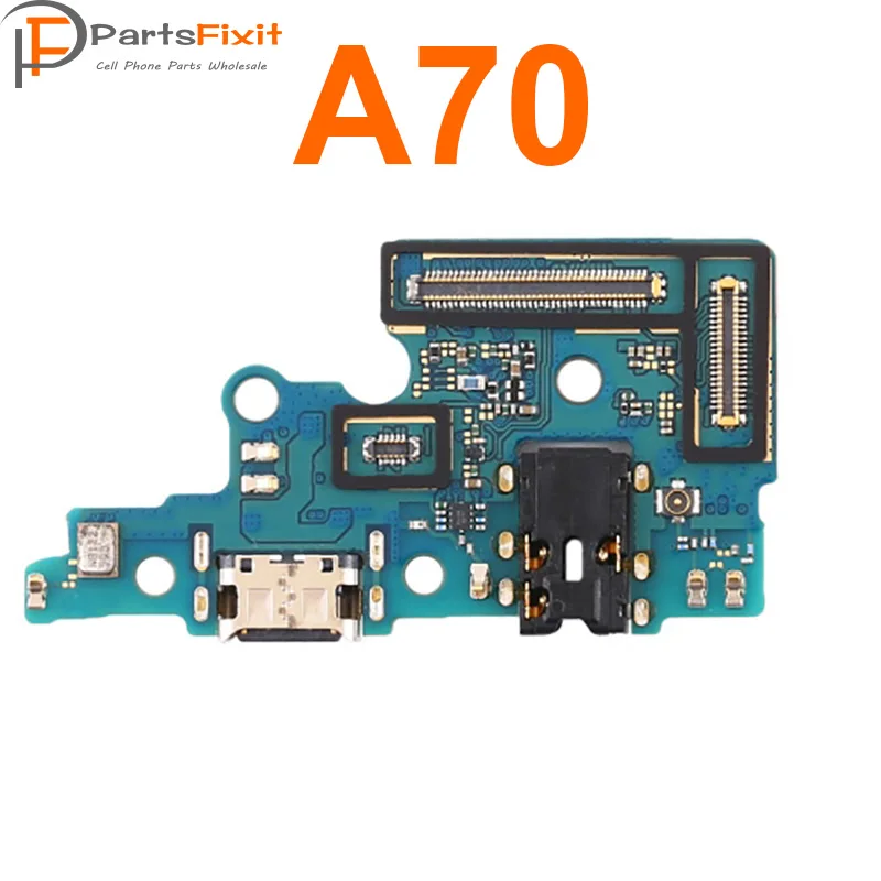 For Samsung Galaxy A70 USB Charging Dock Connector with IC Port Microphone Flex Cable Replacement Parts | Мобильные телефоны и