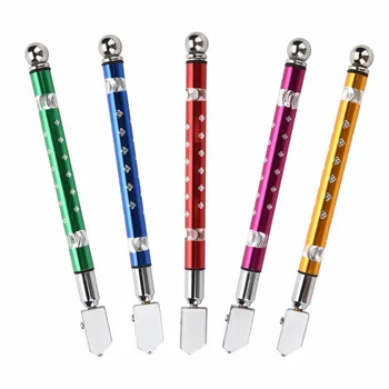

Portable Handheld Wheel Type Glass Cutter with Non-slip Handle for 3~15mm Glass Cutting