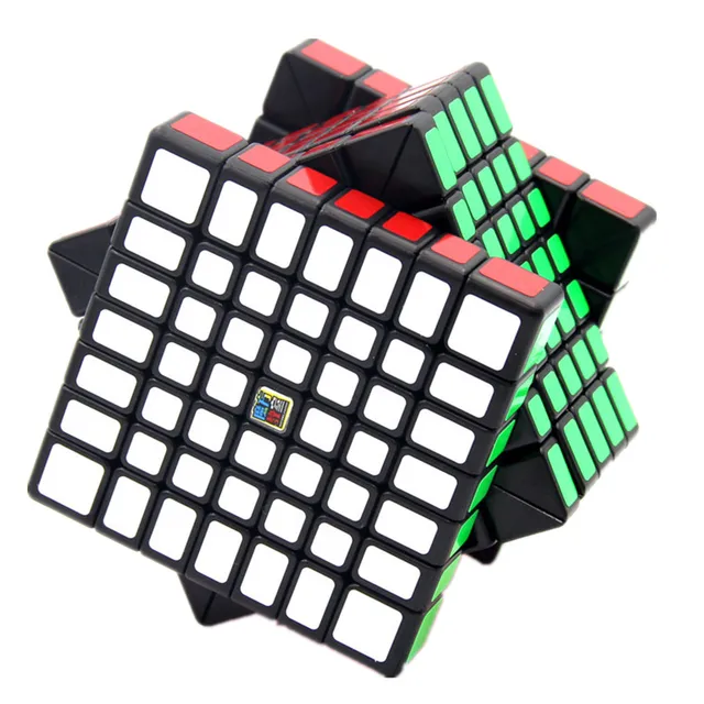 Moyu 7x7 CUBE Classroom Meilong 7x7x7 Magic Cube 7Layers Cube Seven Layer Black Cube Puzzle Toys For Children Kids Gift Toy 3