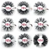 Mikiwi Free custom Logo 25mm lashes 30/50/100/200 Wholesale Glitter Paper  Square case packaging Label Makeup Box Mink Lashes 4