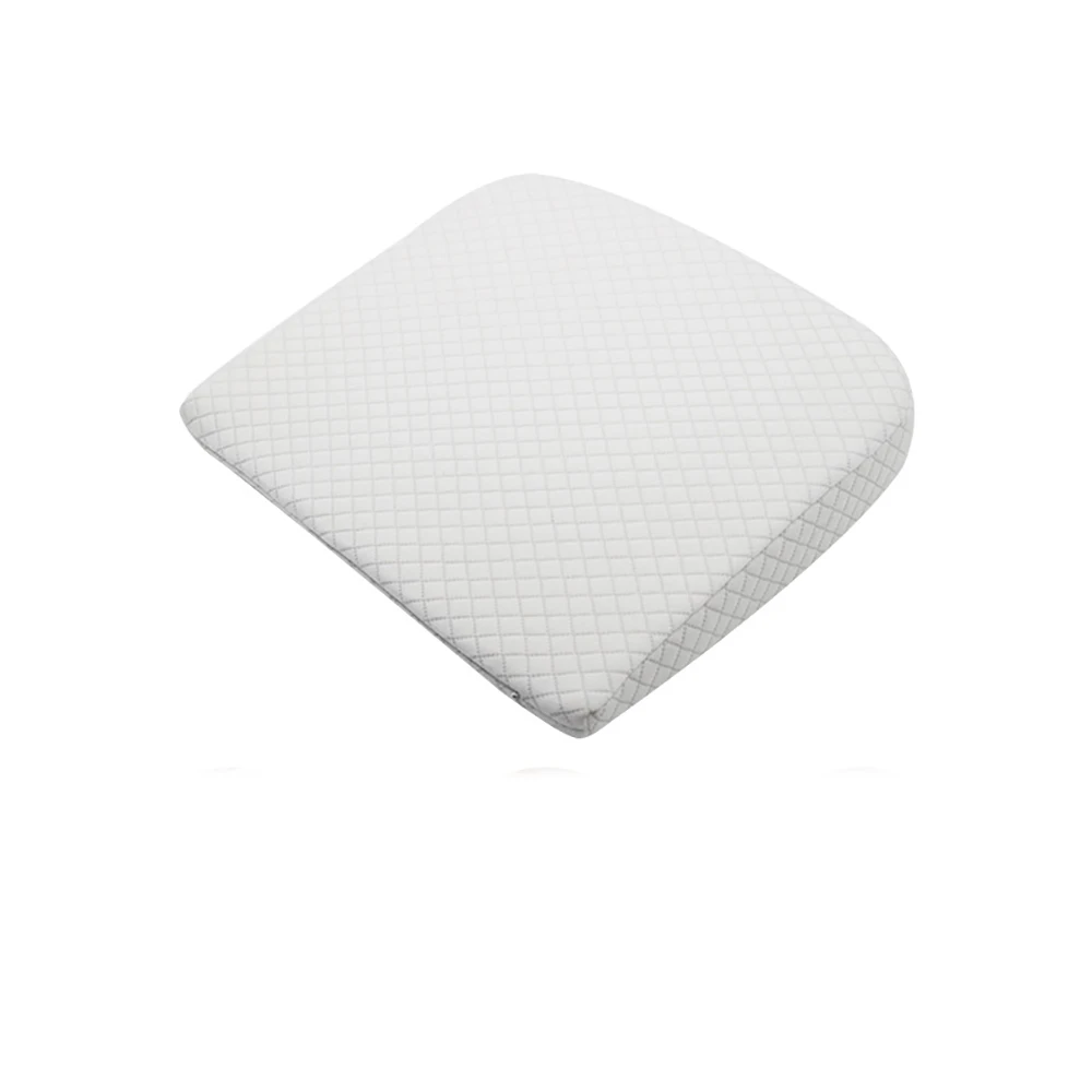 bed fan Newborn Baby Pillow Memory Foam Support Solid Color Removable Crib Inclined Mattress Position Baby Anti-Spit Milk Wedge Pillow linen bedding