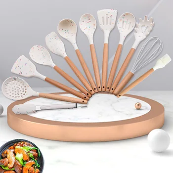

12pcs Kitchenware Cooking Utensils Set Heat Resistant Kitchen Non-Stick Cooking Utensils Baking Tools With Storage Box Tools