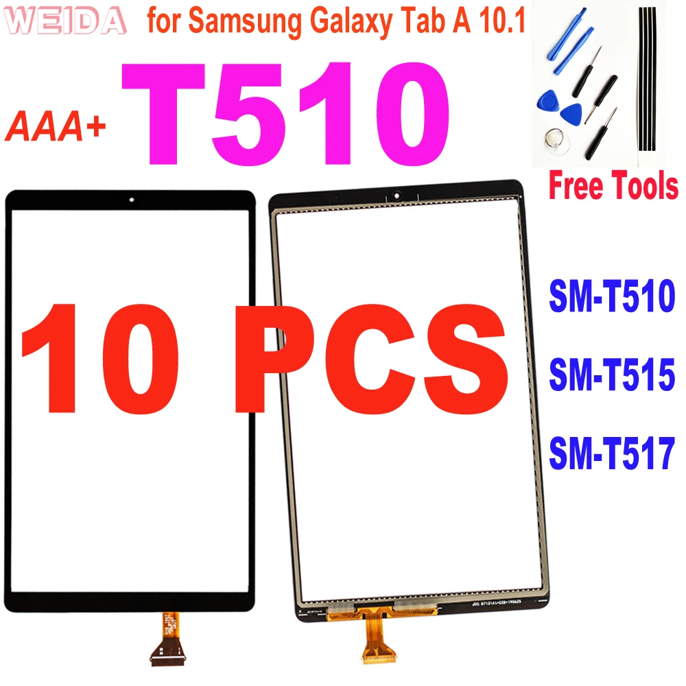 Pantalla táctil AAA + para Samsung Galaxy Tab A 10,1, 10,1, 2019, T510