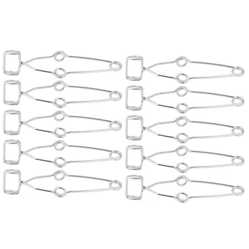 

10Pcs Test Tube Clip Clamp Labs with Finger Grips Laboratory Experiment Testing Tube Holder Tool,14.5cm