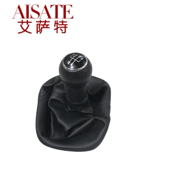 

For Seat Leon Toledo 1999-2006 5 Speed Car Gear Shift Knob with Giator Leather Boot 12mm Hole Gear Lever Gaiter Boot 1J0711113