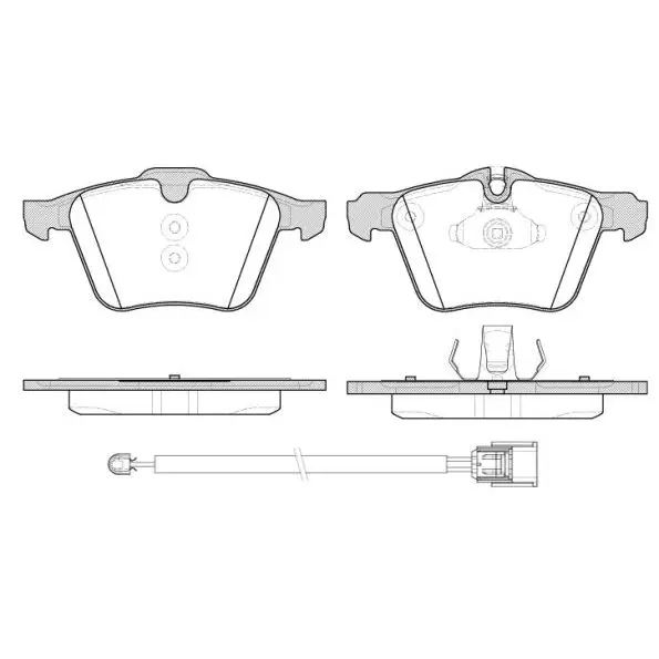 Disc pads front Volvo V70/XC70 1.6-3.2/1.6D-2.4D 07 RE | Автомобили и - Цена: 