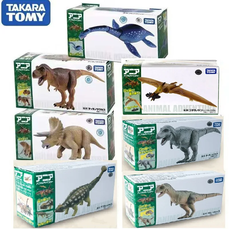 

Takara Tomy Jurassic World Dinosaurs Park Joint Movable Action Figure Animal Model Toys for Kids