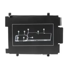 Support de disque dur avec 8 vis pour HP EliteBook 840 G3 G4, accessoire pour ordinateur portable, livraison directe