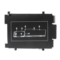 Support de disque dur avec 8 vis pour HP EliteBook 840 G3 G4, accessoire pour ordinateur portable, livraison directe 