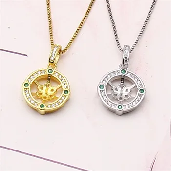 

Pendant Fitting Pearl Accessories 925 Silver Ring Jewelry DIY No Pearl no chain Free Shipping