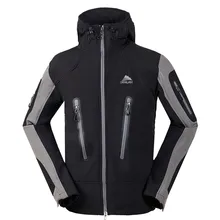 Уличная Водонепроницаемая флисовая куртка охотничья ветровка лыжная куртка походная дождевик Кемпинг Рыбалка тактическая одежда для мужчин и женщин