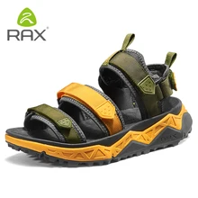 Rax, мужская спортивная обувь, летние пляжные сандалии для прогулок, Мужская водонепроницаемая обувь для треккинга, женские спортивные кроссовки D0861