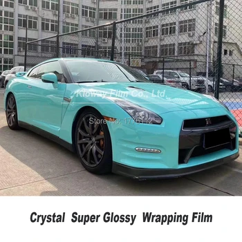 

Highest quality car wrapping roll Glossy Vinyl Wrap mint car wrap vinyl Sticker Vehicle Wrapping Foil quality Warranty