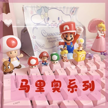 

1 piece Mario Keycap Keyboard Cap Gaming Three-dimensional Personality Replace Pattern Key Cap for Mechanical Keyboard