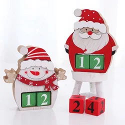 JKMY – calendrier rouge compte à rebours 2022, Stock prêt, décoration noël nouvel an, cadeau 2022 