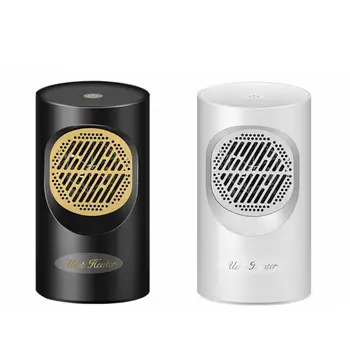 

Creative Electric Heater Hot And Cold Wind Mini Cartoon Heater Touch Screen Version Desktop Home Heater