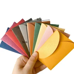 Mini enveloppes Style romantique, nouvelle mode, Vintage, cadeau, 10 pièces/lot 