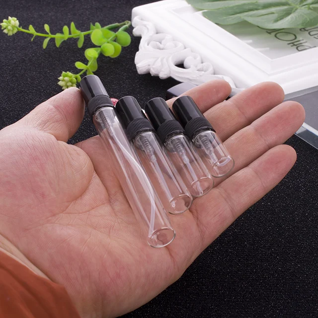 20 Pcs Travel Size Liquid Containers Freeze-dried Powder Bottle Sample Glass  Bottles Clear Vials Mini Empty - AliExpress