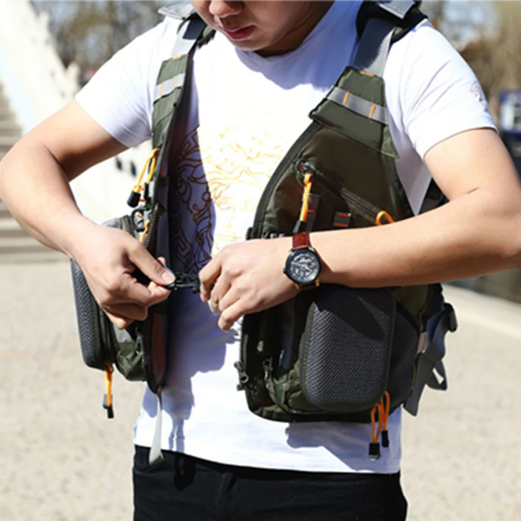 

Breathable Mesh Fishing Vest For Swimming Sailing Boating Kayak Floating