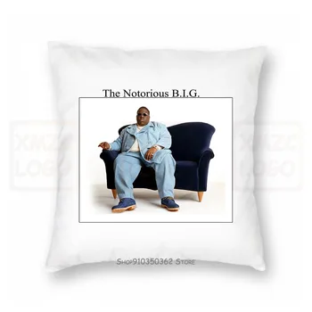 

Notorious Big Couch Photo Mens Pillow case White Nwt 100 Women Men