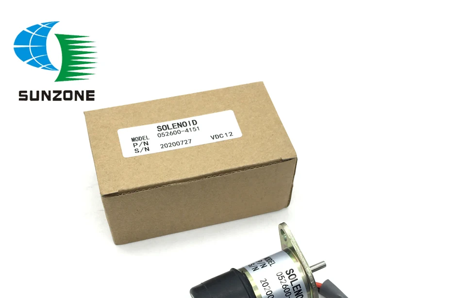 Válvula solenóide de desligamento 12v 052600-4151 16271-68018
