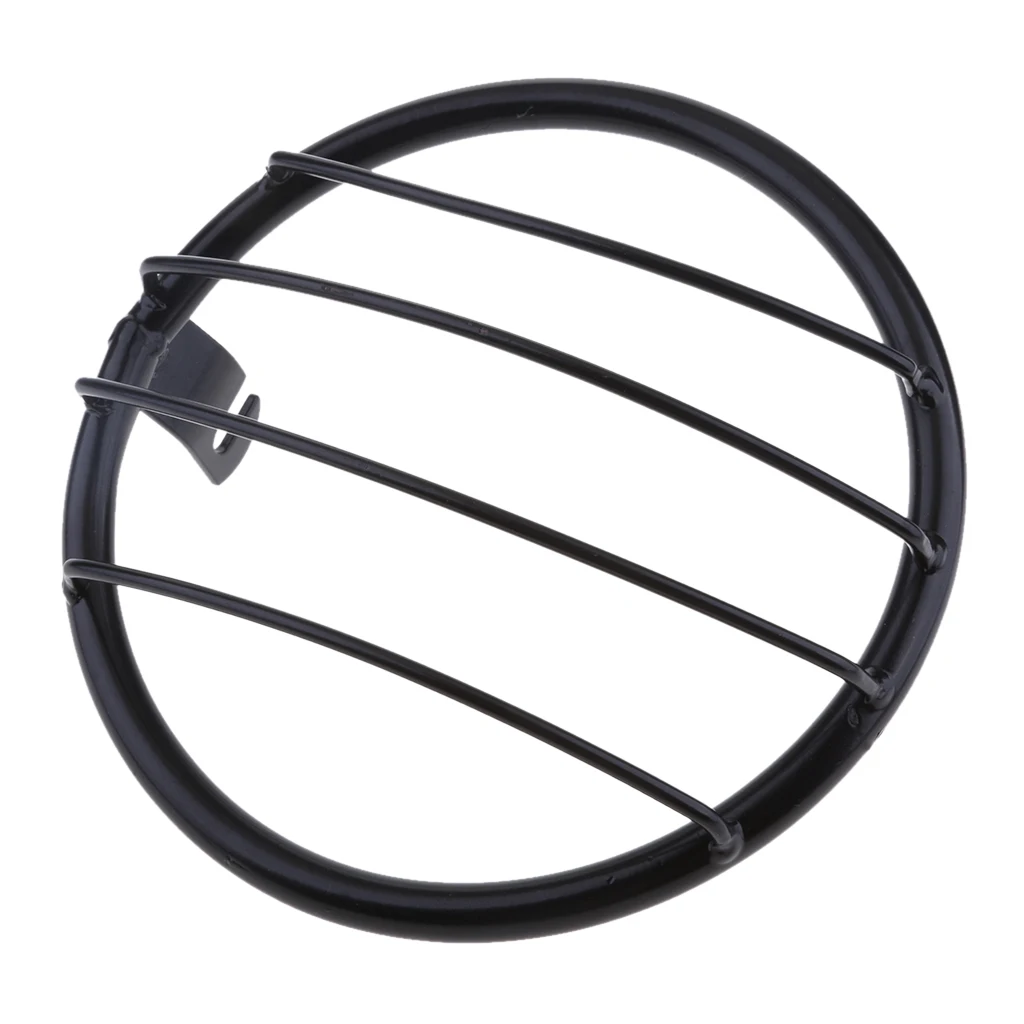 Motorcycle Universal Headlight Grille Side Mount Protector Cover Cruiser