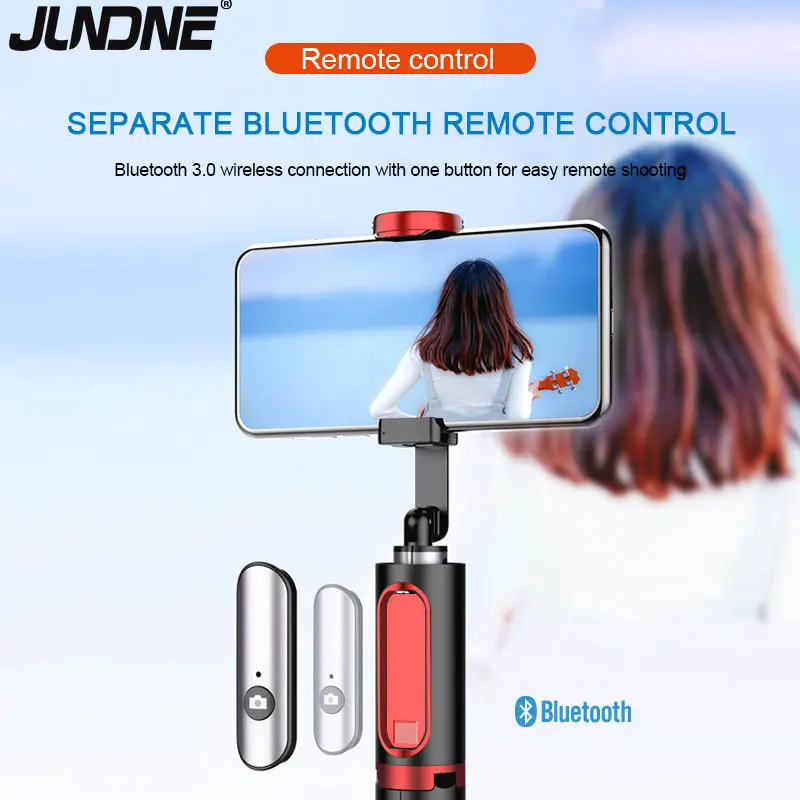 Bluetooth селфи палка портативный ручной умный Штатив для телефона, фотокамеры с беспроводным пультом дистанционного управления для iPhone samsung huawei Android