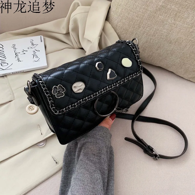 

Lattice Leather Crossbody Bags For Women 2020 Luxury Handbag Designer Ladies Hand Shoulder Messenger Bag Sac A Main Female Sling