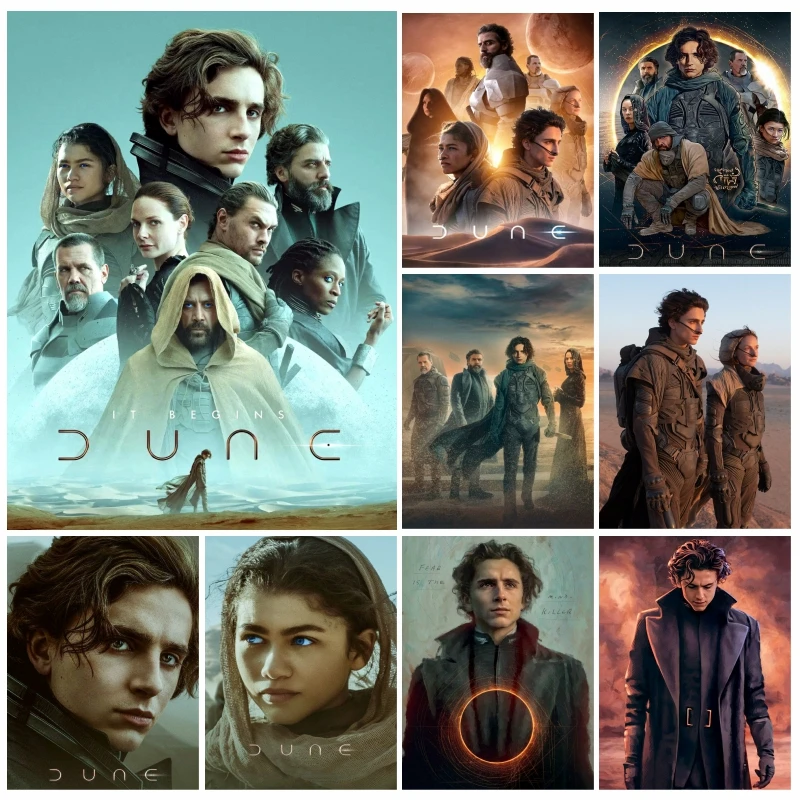 Nuovo 2021 Dune Movie Diamond Painting Art Timothee Chalamet Film Poster Punto Croce Opera D'Arte Ricamo Kit Decor For Room