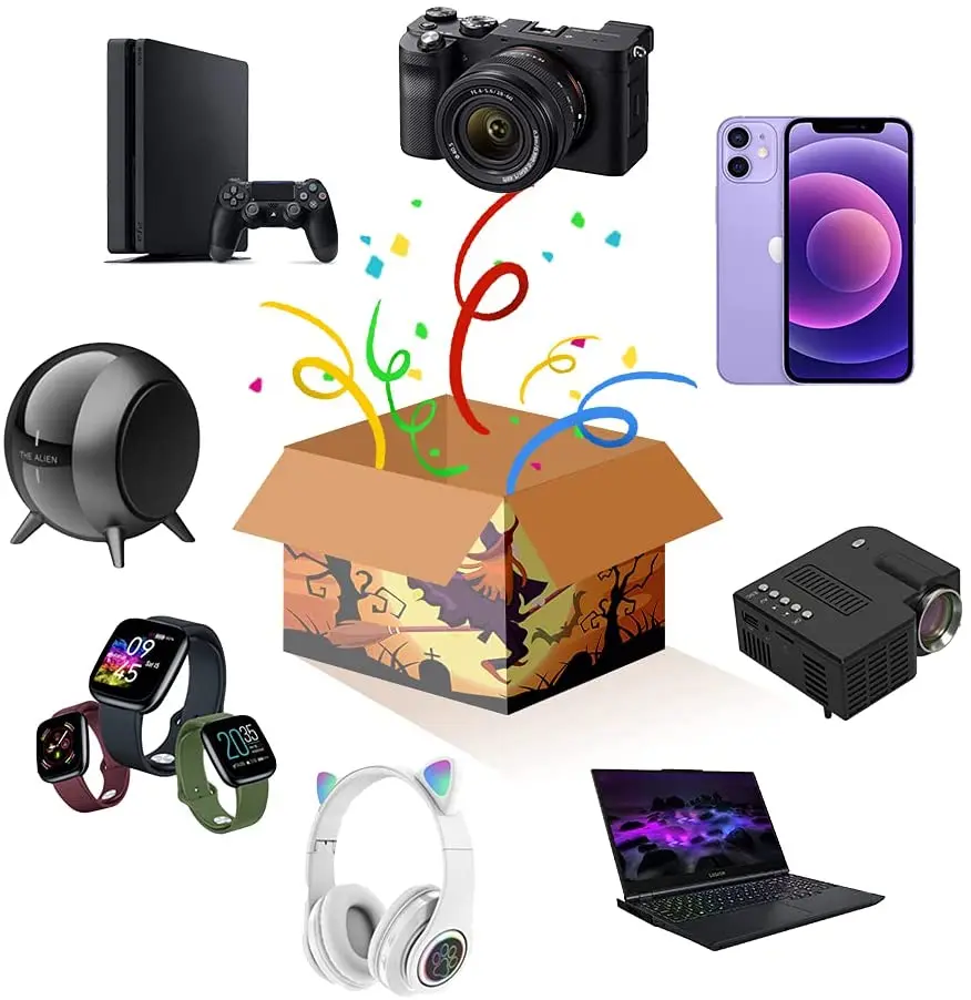 Electronic X (Limited Edition) Blind Box Random Give Yourself A Luck Or As Gift to Others | Дом и сад