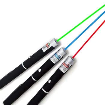 

3pc Cool Luminous Laser Light Pen Red/Blue/Green 532nm Visible Beam Powerful Laser Point Pen Children's Toys