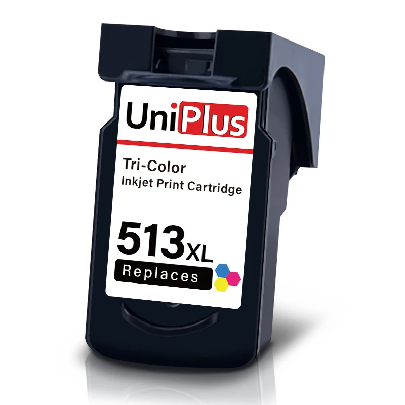 UniPlus PG 512 черный картридж совместимый для Canon PG512 512XL Pixma MP230 MP235 MP240 MP250 MP252 iP2700 MX320 MX330 MX340 - Цвет: 513XL Color