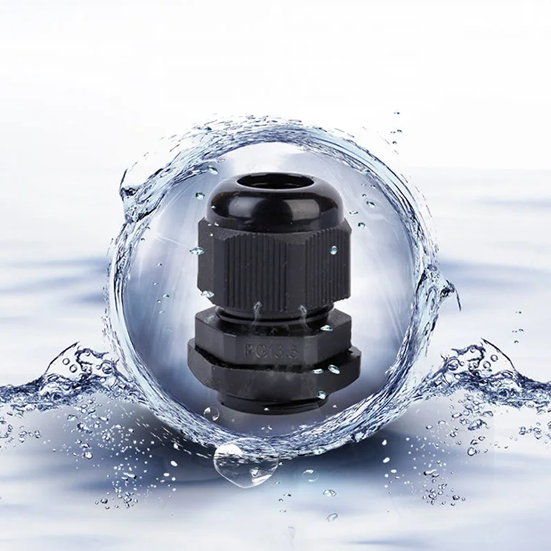 10 шт. IP68 PG7 PG11 PG13.5 PG16 PG21 PG25 для проводного Кабеля 3-6 5 мм CE белый черный