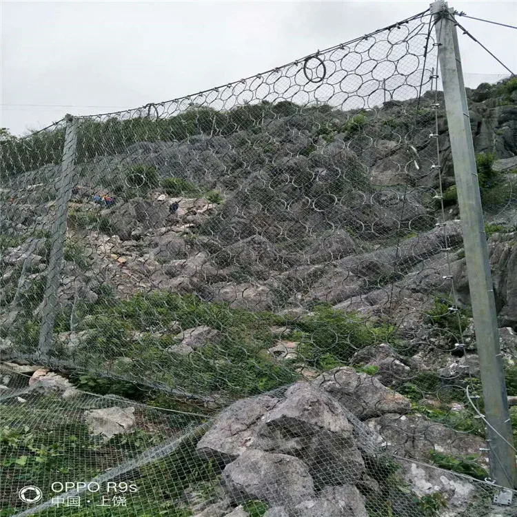 

Passive Protective Net Manufacturers Customizable Railway Flexible Safe Passive Protective Net Installation Construction